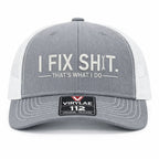 🔥ÚLTIMO DÍA 49% DE DESCUENTO -🛠️ Gorra de camionero "Arreglo Mierda" - Gorra divertida de mecánico y reparador