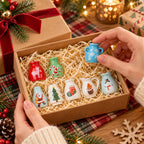 Christmas Mini Vase Fridge Magnets