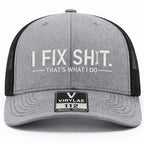 🔥ÚLTIMO DÍA 49% DE DESCUENTO -🛠️ Gorra de camionero "Arreglo Mierda" - Gorra divertida de mecánico y reparador