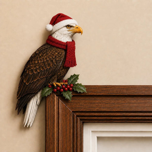 Wooden Owl Door Topper