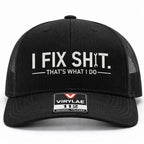 🔥ÚLTIMO DÍA 49% DE DESCUENTO -🛠️ Gorra de camionero "Arreglo Mierda" - Gorra divertida de mecánico y reparador